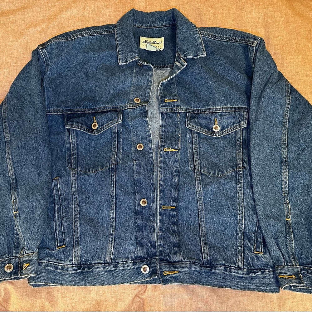Eddie Bauer Classic Blue Denim Jacket